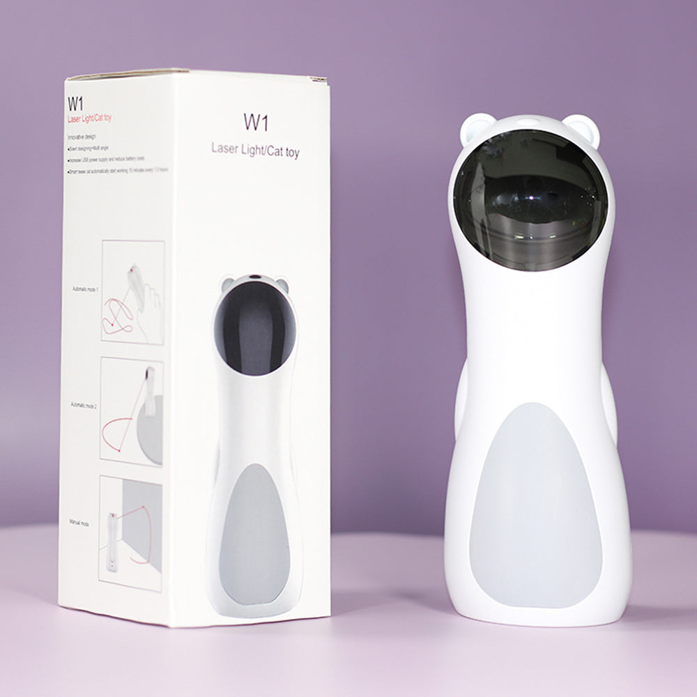Automatisch Laser Katten Speeltje – Interactief LED Speelgoed in Beervorm