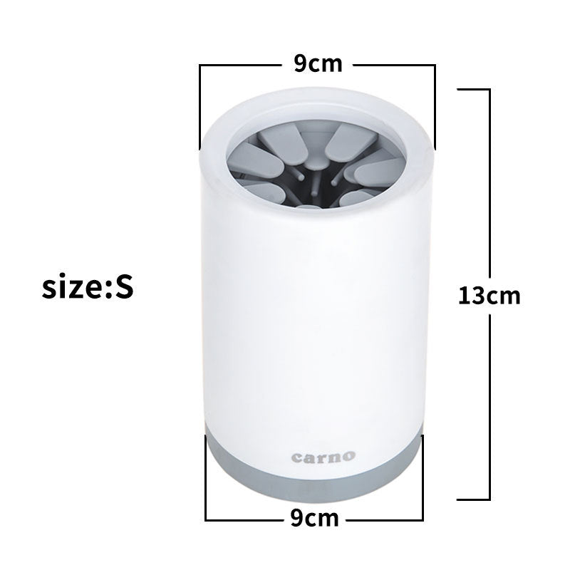 Barkit™ PawClean – Draagbare Pootreiniger voor Huisdieren – Met Zachte Siliconen Borstel