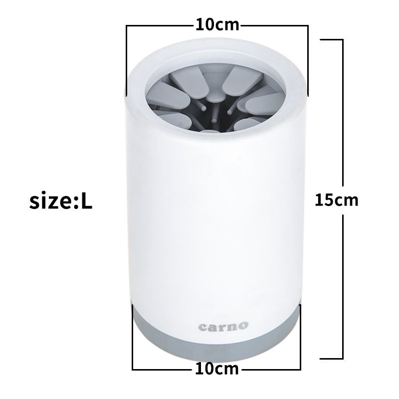 Barkit™ PawClean – Draagbare Pootreiniger voor Huisdieren – Met Zachte Siliconen Borstel