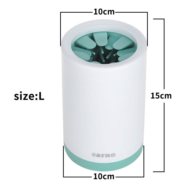 Barkit™ PawClean – Draagbare Pootreiniger voor Huisdieren – Met Zachte Siliconen Borstel