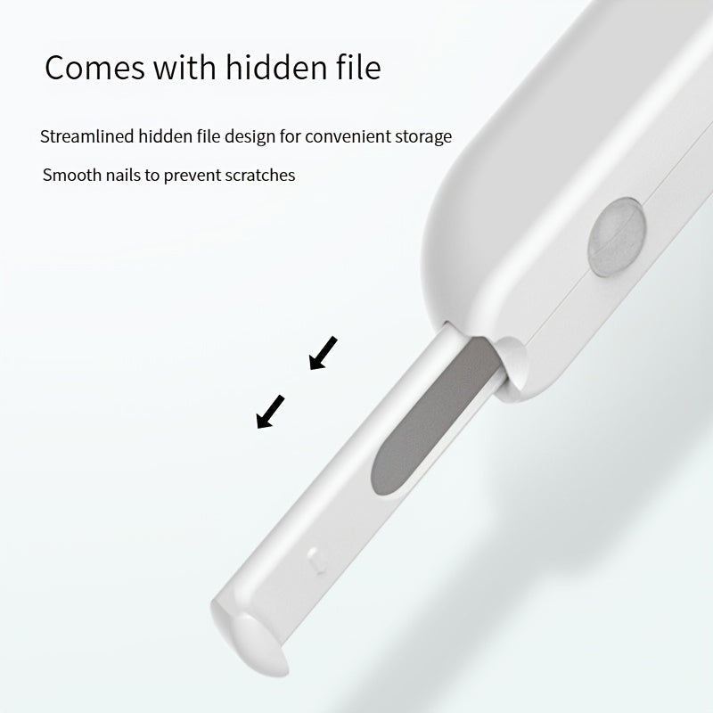 LED Nagelknipper met Veiligheidsguard – Precise & Pijnloos Nagelverzorging