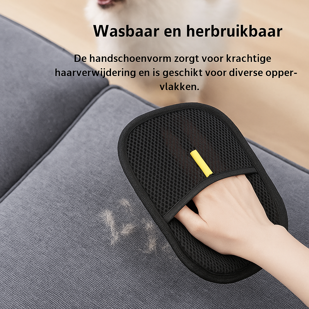 Barkit™ Furmitt – Haarverwijder Handschoen voor Katten & Honden | Comfortabel & Dierenvriendelijk